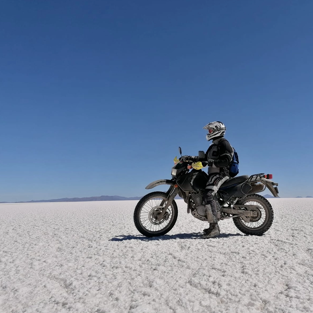 Motobike Salar de Uyuni
